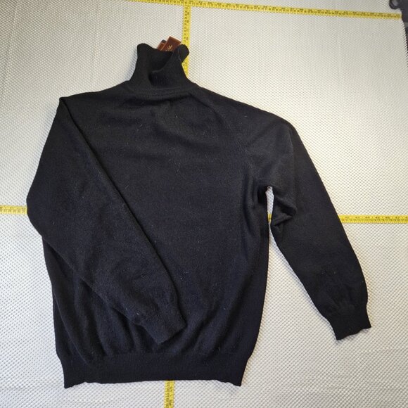 Men’s 100% Fine Cashmere Pullover Turtleneck Sweater Long Sleeve XXL Tasso Elba - Picture 3 of 16
